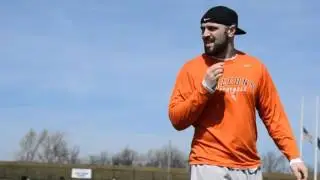 Matt Johnson prepares for NFL Draft
