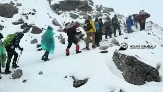 Extreme Weather at Everest Base Camp-Sabah Parks Team #ebc #nepal #adventure #hiking #tourism #trip 