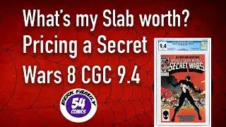 Сколько стоит мой кусок? Оцените Secret Wars 8 CGC 9.4 Berkfamily54comics