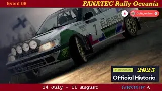🏆 Official Historic '25🔸️Event 07🔸️Oceania ✅Setup ▶️🏁 Stage 12