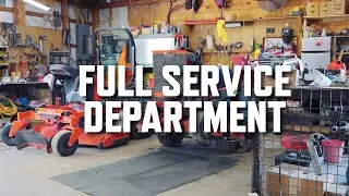 Our Service Department at Haul Supply keeps you rolling! #haulsupply #lawncare #repairwork #trailer
