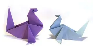 Easy Origami Seal - Tutorial - How to make an easy origami Seal