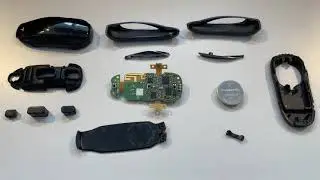 Полная сборка брелока Tesla Model X
