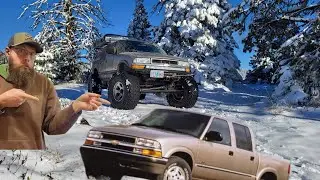 A basic overview of my solid axle swapped s10... the Frankenstein truck.