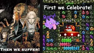 Robotniks Mean Bean Machine (Hard) to Celebrate @RoryTheFiend ! Then suffering with Castlevania(NES)