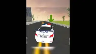 Real police car Dirving Simulator 3D - police potrolling Busy Street - Android Gameplay #SHORT(1)