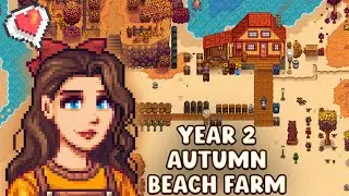 Welcoming the Winter! ⏐ Stardew Valley in Year 2 - Autumn🌱 Livestream