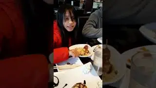 Angel 10th birthday celebration in Fusion Japanese Restaurant
