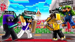 BERGKÖNIGREICH vs BLUMEN in MINECRAFT RISIKO
