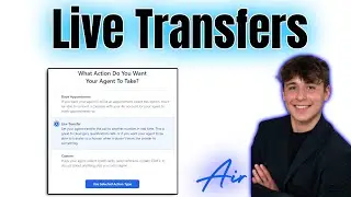 How to use and setup NEW live transfers in Air AI!