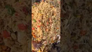How to prepare special seafood rice. 😋  #highlights #seafoodrice