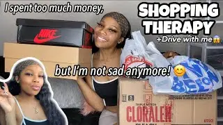 i did some SHOPPING THERAPY because i was sad *it worked*