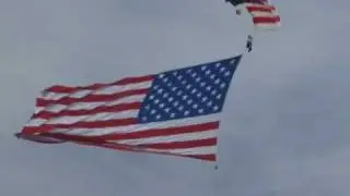 2010 Joint Services Open House - Paul McCowan's Flag Jump