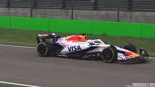 Racing Bulls VCARB02 F1 2025 Car Filming Day at Imola Circuit! Immarsive remix