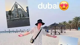 Walking around clocktower/Dubai