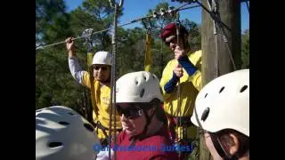 Ziplining with Brandcation at Florida EcoSafaris