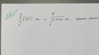HESAPLANAMAYAN İNTEGRAL SORMUŞLAR 😉