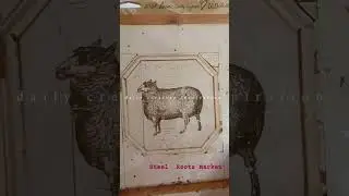 DIY Creative IOD #vintagediy #slowcrafting #ironorchiddesigns #iod #farmhousedecordiy #youtubeshort
