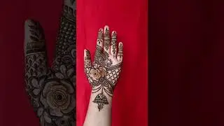 Eid 2022 Special Girlish Henna Art || Mehndi Design for Girls || #shorts