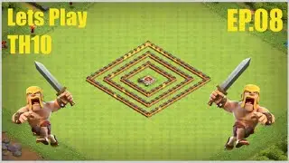 Tips for Queen-Walk Goblin Knife at TH10! TH10 Lets Play EP.08