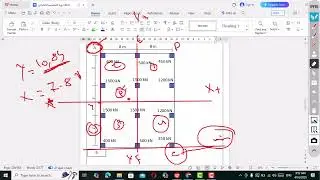 find  center of loading mat foundation