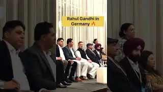 Rahul Gandhi in Germany 🔥 l #viralvideo l #rahulgandhi