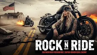 Best Music Rock n Roll Ride 🔥 Southern Rock Freedom Ride | Guitar-Driven Rebel Energy