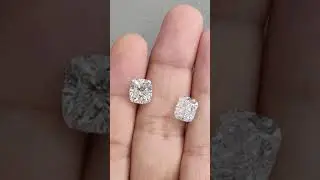 compare between Cushion Brilliant V/S cushion modified diamond