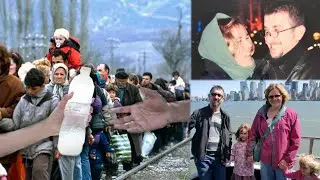 Si n&euml; filma / Refugjati shqiptar martohet me vajz&euml;n q&euml; i dha shishen e par&euml; t&euml; ujit n&euml; Angli