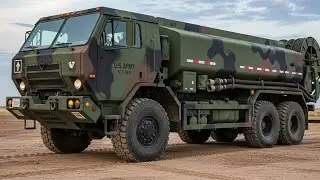 How the US Army Delivers Fuel in War Zones | M978 HEMTT Explained