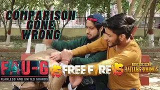 FAUG VS FREE FIRE VS PUBG Comparison Gone Wrong