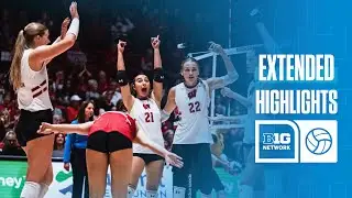 Marquette at Wisconsin | Extended Highlights | Big Ten Volleyball | 09/17/2024