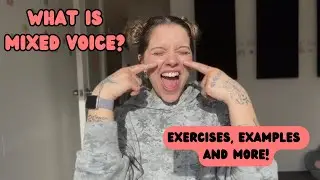 GET RID OF VOICE CRACKS - how to sing in mixed voice!