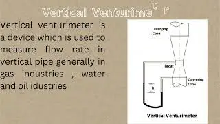 Venturimeter||types of venturimeter||Examples||Application||Advantages