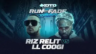 KOTD - RIZ RELIT vs LL COOGI #RAPBATTLE (FULL BATTLE)