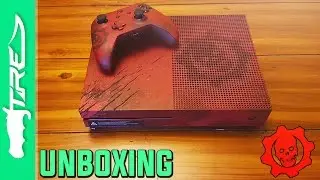 Распаковка Gears of War 4 Xbox One S Limited Edition для консоли (Распаковка Gears of War 4 Xbox One S)