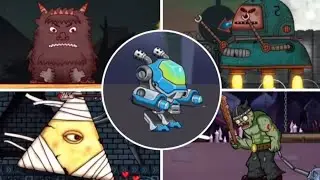 Little Triangle & Super Soldier: Metal Squad All Boss (No Damage)