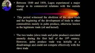 The economy of Lagos in the precolonial and colonial period