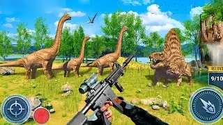 Dinosaur Hunter - FPS Shooting Game - Dinosaur Game - Android Gameplay