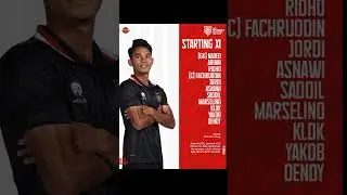 Starting XI Vietnam vs Indonesia | AFF Mitsubishi Electric Cup 2022 🔥 #shorts