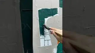 Large Beige And Green Texture Abstract Art Beige Minimalist Wall Painting Modern Abstract Canvas Art