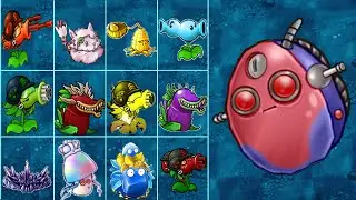 PvZ 1 Fusion Challenge | Random Fusion Plant Vs Super Mecha Bowling Ball 200000HP | Who will Win?