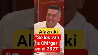 Alazraki le recuerda su realidad a Alito Moreno 