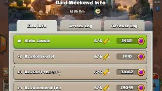 15 attacks for ONE raid - Skeleton Park 1 shot and Capital Peak 2 Shot (Clash of Clans)
