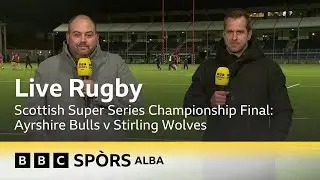 BBC Sp&ograve;rs Alba | Live Rugby intro/outro | 18/11/2023
