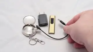 Комплект: USB зажигалка, зарядка, шнур, карманная пепельница