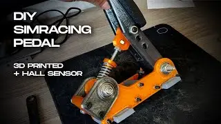 Imprimi um Pedal de Simulador em 3D com Sensor Hall &mdash; O Resultado me Surpreendeu!