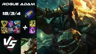 Rogue Adam TOP Gangplank vs Riven - EU Challenger Patch 25.23