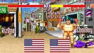 Street Fighter II Hyper Fighting (FT10) - Riz0ne (US) vs ChoiBoy (US) - 2021-11-29