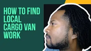 FINDING LOCAL LOADS FOR CARGO/SPRINTER VANS‼